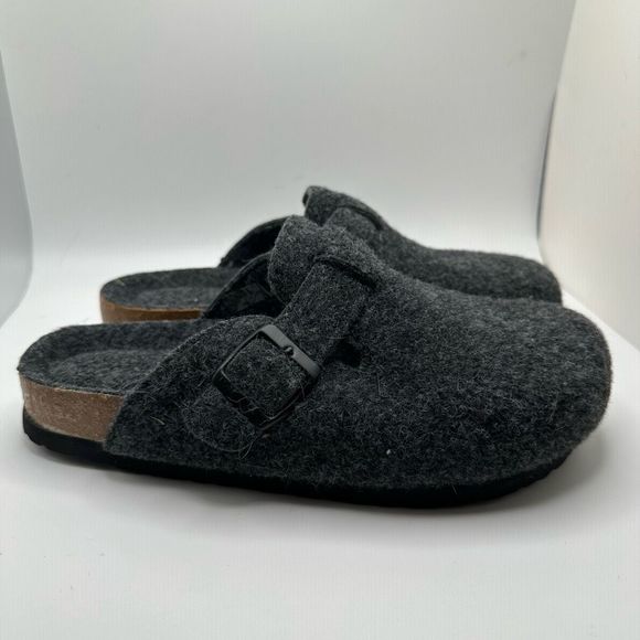 CUSHIONAIRE Womens Clog 7 GRAY - Picture 1 of 7